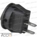 Фото, характеристики, описание Переключатель малый Daier KCD5-2-101, ON-OFF, 2pin, 3A 250V, чёрный