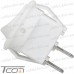 Купить Переключатель малый Daier KCD5-2-101, ON-OFF, 2pin, 3A 250V, белый по выгодной цене