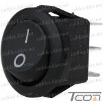 Переключатель Daier KCD5-2-102 BK, ON-ON, 3pin, 3A 250V, черный