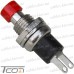 Купить Кнопка Daier PBS-105, OFF-(ON), 2pin, 0,5A 250V, красная по выгодной цене