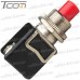 Цена от 35.57 грн. на Кнопка Daier PBS-13B RD, OFF-(ON), 2pin, 4A 250V, красная