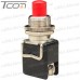 Купить Кнопка Daier PBS-13C RD, ON-(OFF), 2pin, 4A 250V, красная по выгодной цене