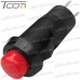 Купить Кнопка Daier DS-211K RD, OFF-ON, 2pin, 1A 250V, красная по выгодной цене