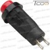 Цена от 8.65 грн. на Кнопка Daier DS-211K RD, OFF-ON, 2pin, 1A 250V, красная