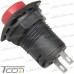 Купить Кнопка Daier DS-226, OFF-ON, 2pin, 1A 250V, красная по выгодной цене