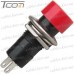 Фото, характеристики, описание Кнопка Daier PBS-16A, OFF-ON, 2pin, 1A 250V, красная