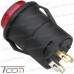 Фото, характеристики, описание Кнопка Daier R16-503AD-K RD, OFF-ON, с подсветкой, 4 pin, 3A 250V, красная