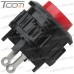 Купить Кнопка Daier DS-501 RD, ON-(OFF), 2pin, 1A 250VAC по выгодной цене