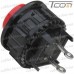 Фото, характеристики, описание Кнопка Daier DS-501 RD, ON-(OFF), 2pin, 1A 250VAC