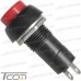 Купить Кнопка Daier PBS-11A, OFF-ON, 2pin, 1A 250V, красная по выгодной цене