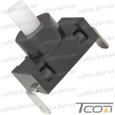 Кнопка Daier PBS-02A, ON-OFF, 2pin, 2A 250V