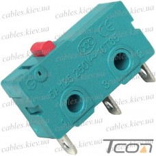 Микропереключатель Daier KW4-Z1F, 3pin, 5A 250VAC