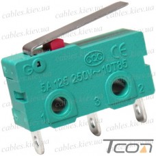 Микропереключатель Daier KW4-Z2F, 3pin, 5A 250V