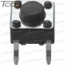 Тактовая кнопка KFC-A06-4.3, OFF-(ON), 4pin, 6х6х4.3мм, SMD рис 4