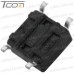 Тактовая кнопка KFC-A06A-4.3, OFF-(ON), 4pin, 6х6х4.3мм, SMD рис 4