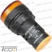 Купить  Светодиодный индикатор Daier AD-16-22DS, диам.-22мм, 220V, оранжевый, под винт по выгодной цене