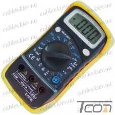 Цифровой мультиметр DT858L с подсветкой, Tcom-Digital