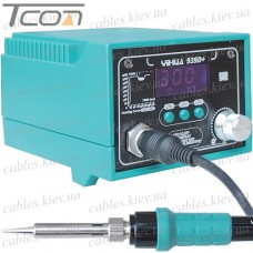 Паяльная станция YIHUA 939D+ с дисплеем, 22W (Max: 220W), 100-480°C, 8pin, зелёная