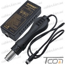 Термовоздушная портативная станция HandsKit 8858D, 100-480°С (с насадками)