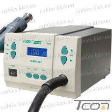 Термовоздушная станция HandsKit 861DW, 1000W, 100-500°C, с насадками
