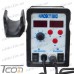 Паяльная станция 2в1 HandsKit 898D (паяльник+турбинный фен), 2 дисплея рис 4