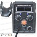 Фото, характеристики, описание Паяльная станция 2в1 Silverflo 8586D-III PRO (паяльник+фен), 2 дисплея, 780W, 200-480°C, 220V
