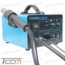 Цена от 4194.30 грн. на Паяльная станция 2в1 HandsKit 851D (паяльник T12 24V 72W+фен), OLed дисплей, 600W, 200-480°C, AC-220V