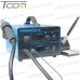 Паяльная станция 2в1 HandsKit 851D (паяльник T12 24V 72W+фен), OLed дисплей, 600W, 200-480°C, AC-220V рис 7