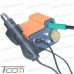 Паяльная станция 2в1 HandsKit 8245 (паяльник C245+фен), OLed дисплей, 900W, 100-480°C, 220V рис 4
