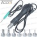 Паяльная станция 2в1 HandsKit 8245 (паяльник C245+фен), OLed дисплей, 900W, 100-480°C, 220V рис 7