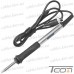 Мини паяльная станция HandsKit T12C LED дисплей, 72W, 200-450°C, DC-12-24V с блоком питания рис 8