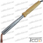 Паяльник ZD-TLW-100W, с деревянной ручкой, 100W, 220V, Zhongdi