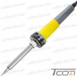 Паяльник ZD-200N, 50W, 220V, керамический нагреватель, евровилка, Zhongdi