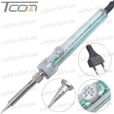 Паяльник Model: 907H с терморегулятором, 100W, 300-600°C, прозрачный