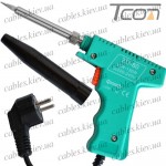 Паяльник-пистолет ZD-80A, 40W (30-130W Max), 220V, с колпачком и евровилкой, Zhongdi