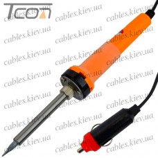 Паяльник ZD200NDQ, c питанием от прикуривателя, 40W, 24V, Zhongdi
