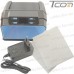 Дымопоглотитель ZD-602 с LED дисплеем, 24W, 220V (+ 2 фильтра) рис 6