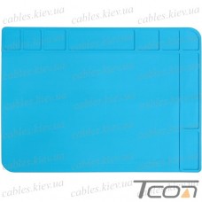 Коврик для пайки Mechanic V58, 480х340мм, силиконовый термостойкий, синий