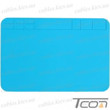 Коврик для пайки Mechanic V59, 300х200мм, силиконовый термостойкий, синий