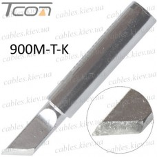 Жало паяльника Mechanic High-quality 900M-T-K (Lead-free), никелевое покритие, нож