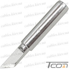 Жало к паяльнику Hakko 900M-K, никелированное, диам.-6,5мм (внутр. 4мм), длина-42мм, в упаковке