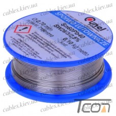 Припой Cynel Sn60Pb40-SW26, диам.-0,7мм, 100г, на катушке