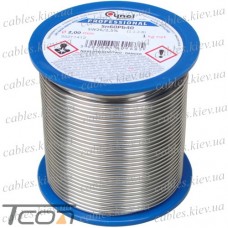 Припой Cynel Sn60Pb40-SW26Q, диам.-2.5мм, 1кг на катушке