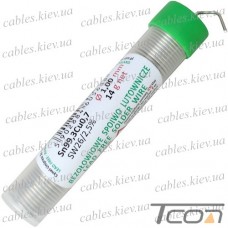 Припой безсвинцовый Cynel Sn99,3Cu0,7, 1мм, 14г., колба