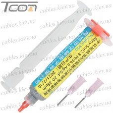Паяльная паста свинцовая HandsKit SP-628 (Sn62.8 Pb36.8 Ag0.4), 181°C, 35 грамм