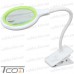 Лупа-лампа ZD-127 настольная+прищепка, LED подсветкой (2W), 3D+12D, диам.-100мм, USB 5V (стекло), Zhongdi рис 5