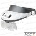 Фото, характеристики, описание Лупа бинокулярная MG81001NC с LED подсветкой, 1X 1.5X 2X 2.5X 3.5X (3.7V аккум)