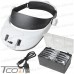 Лупа бинокулярная MG81001NC с LED подсветкой, 1X 1.5X 2X 2.5X 3.5X (3.7V аккум) рис 7