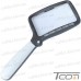 Купить Лупа ручная NO.10863 c LED подсветкой, 3X размер 108х63мм (3AAA) по выгодной цене