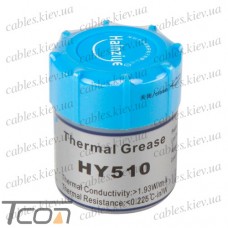 Термопаста HY510 Halnziye (теплопроводность 1.93 Вт/мК), 10гр., банка, серая